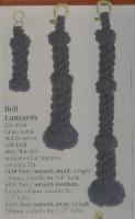 Ship's Bell Navy Cotton Lanyards - Large 11�" For 7" - 12" Bell